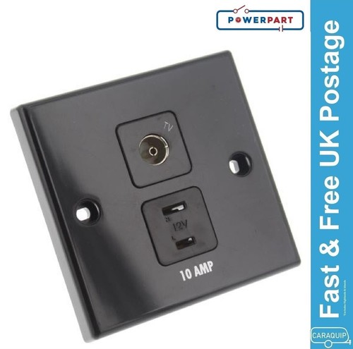 Powerpart black aerial - tv, 12