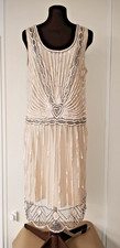 GATSBYLADY LONDON Gorgeous Bead & Sequin 1920'S Style Flapper Dress