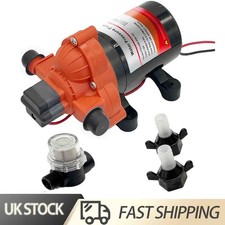 12V 50 PSI 4.0 GPM Self Priming Diaphragm Pump  Boat Marine RV Water Pump New
