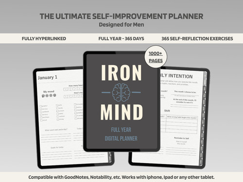 Iron mind digital journal - iron, for
