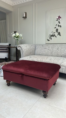 Laura ashley footstool - ashley,
