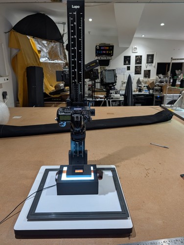 Lopo copy stand and lights - ,