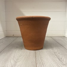 Large Vintage Hand Thrown Sankey Terracotta Pot 22cm X 22cm X 20cm Z45