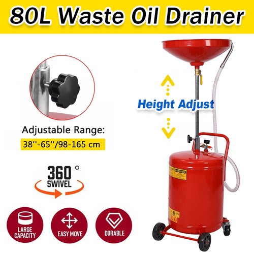 80l waste oil drainer tank - oil,