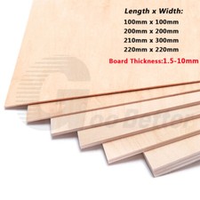 Thick 1-10mm Basswood Plywood