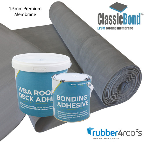 Rubber roofing kit epdm 5mm - rubber,