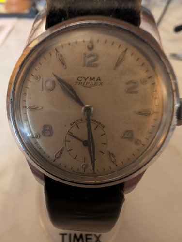 Cyma triplex mens wristwatch - mens,