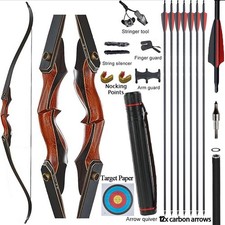 60" Takedown Recurve Bow