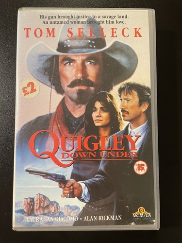 Quigley down under 1990 - quigley, (vhs)