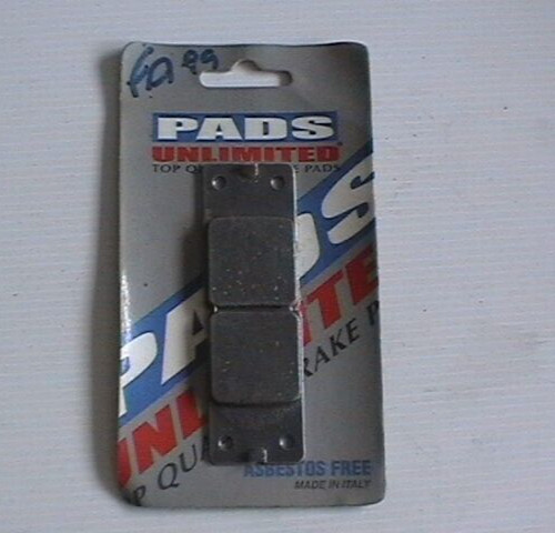 Pu105 ebc fa99 - brake, pads
