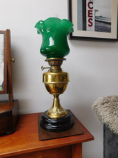 Beautiful Brass Oil Lamp with