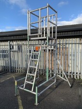 Interlink Aluminium Podium Steps1.75m- 2m Platform Height    Delivery available 