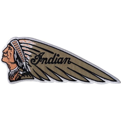 Indian patch iron - indian, sew