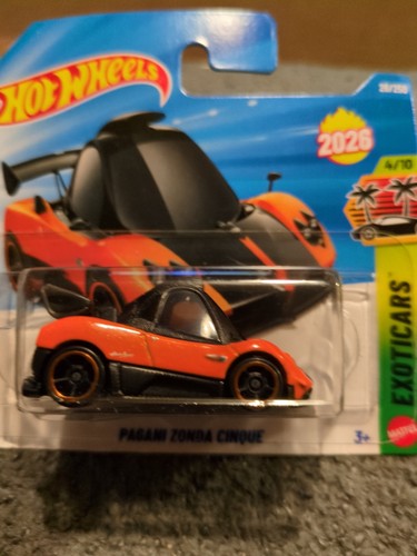 Hot wheels pagani zonda cinque - hot,