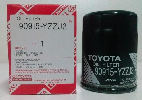 Genuine toyota oil filter - genuine,