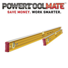 Stabila 96-2 3 Vial D/P Spirit Level XSF 962SET2PK  60cm & 120cm - Set Of 2