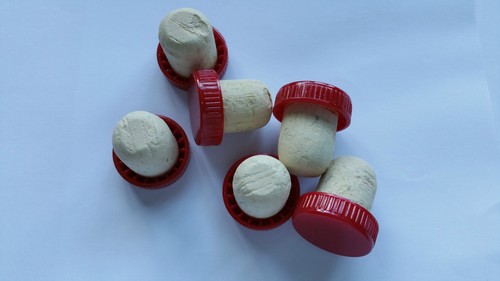 Plastic wine bottle corks - plastic, /