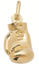 9CT YELLOW GOLD BOXING GLOVE