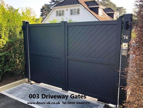 Driveway gates double - driveway,