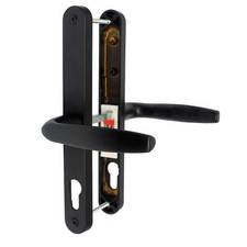 Hoppe Fullex 68PZ Lever Door Handle Set Upvc Doors 68mm Sprung 215mm Centres