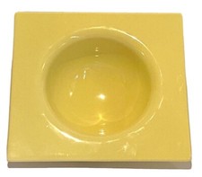 ETTORE SOTTSASS SQUARED CIRCLE BOWL ITALY MOMA POST MODERN CERAMIC MILAN EXPO