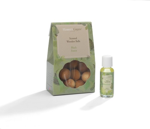 Black forest scented - black, wooden
