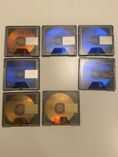 7 Used SONY Color MiniDiscs 74