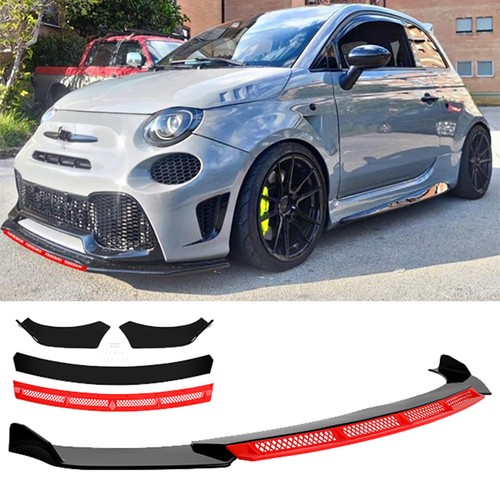 Gloss black front bumper - bumper, lip