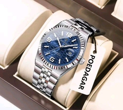 Poedagar mens stainless - mens, steel