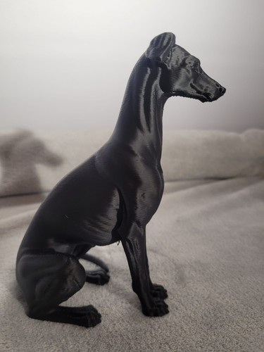 Greyhound dog ornament - greyhound,
