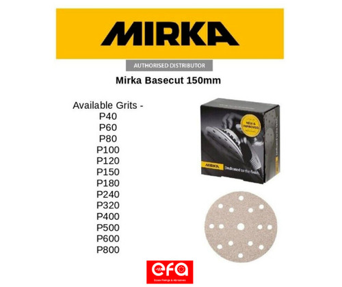Mirka basecut hooknloop - basecut, 150mm