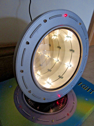 Infinity mirror tunnel light - infinity,