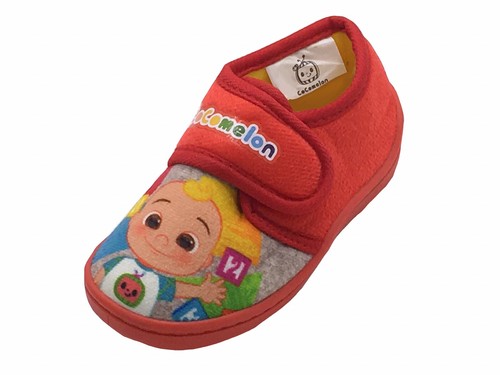 Girls cocomelon slippers red - girls,
