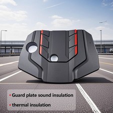 For Toyota Corolla Cross gasoline 2022-2023 Black Auto Engine Cover Bonnet HooRf