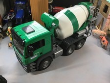 Bruder 1:16 MAN TGS 26.500 Rapid Cement Mixer Truck.