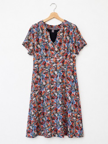 Laura ashley floral tea dress - ashley,