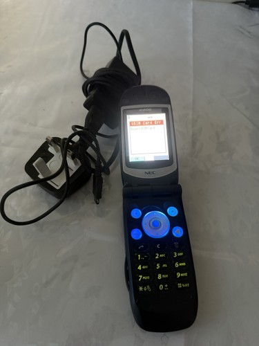 Nec e606 flip phone network - flip, 3