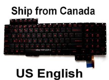 Keyboard for ASUS G752 G752V G752VL G752VT G752VS G752VY - US English JDA
