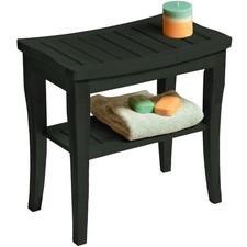 Black Shower Bench  Small