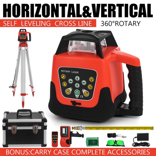 Rotary laser level green beam - level,