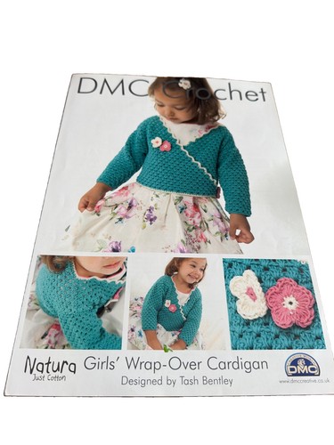Dmc crochet girls wrap - crochet, over