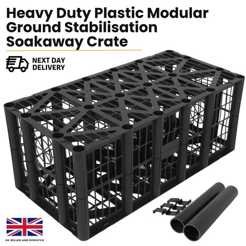 Heavy duty soakaway crate - soakaway,
