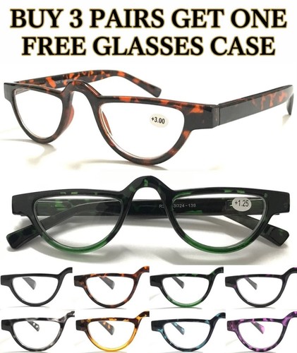 Retro half rim reading - retro,