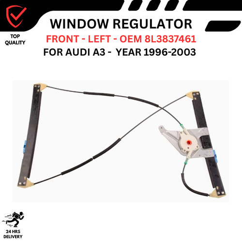 Audi 03 left front - 3d, 96-03