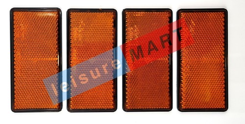 Orange amber reflectors - x,
