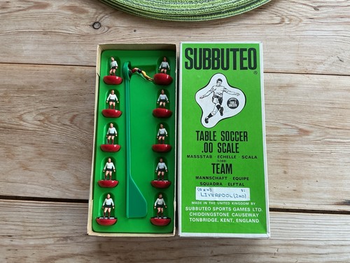Subbuteo liverpool team - subbuteo,