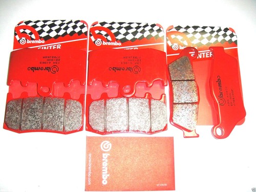 Brembo front rear brake pads - brembo,