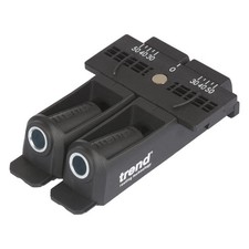 Trend 3 in 1 Pocket Hole Jig Kit with Pocket Hole Jig, HSS Drill Bit & Depth