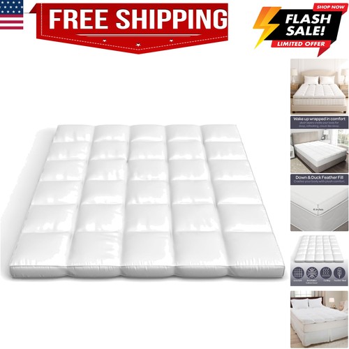 Down mattress topper - -, twin