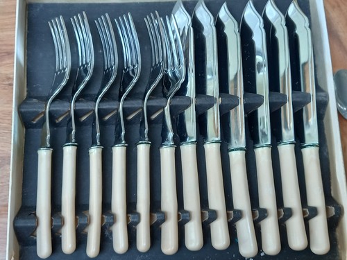 Vintage set chrome - of, 6